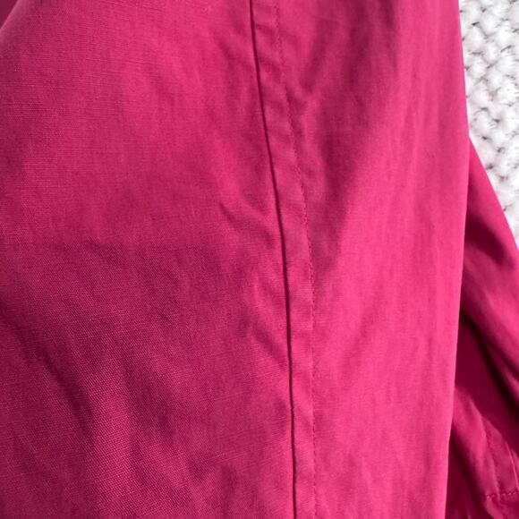 Vintage J Crew Jacket Mens S Red Barn Chore Jacket Hoodie Mid Length Coat - Picture 11 of 16